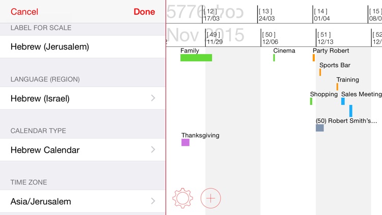 CoCoCal - Timeline Calendar screenshot-3