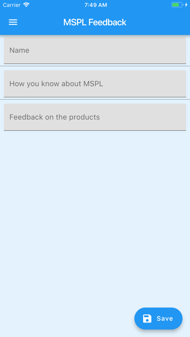 Screenshot #3 pour Mis Data Capture