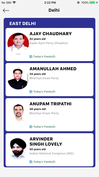 Chunav'19 iPhone screenshot 6 - Social Networking app