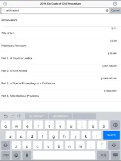 CA Civil Procedure Code 2026 iPad image 1