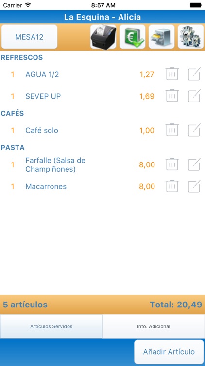 SimplyGest TPV Móvil