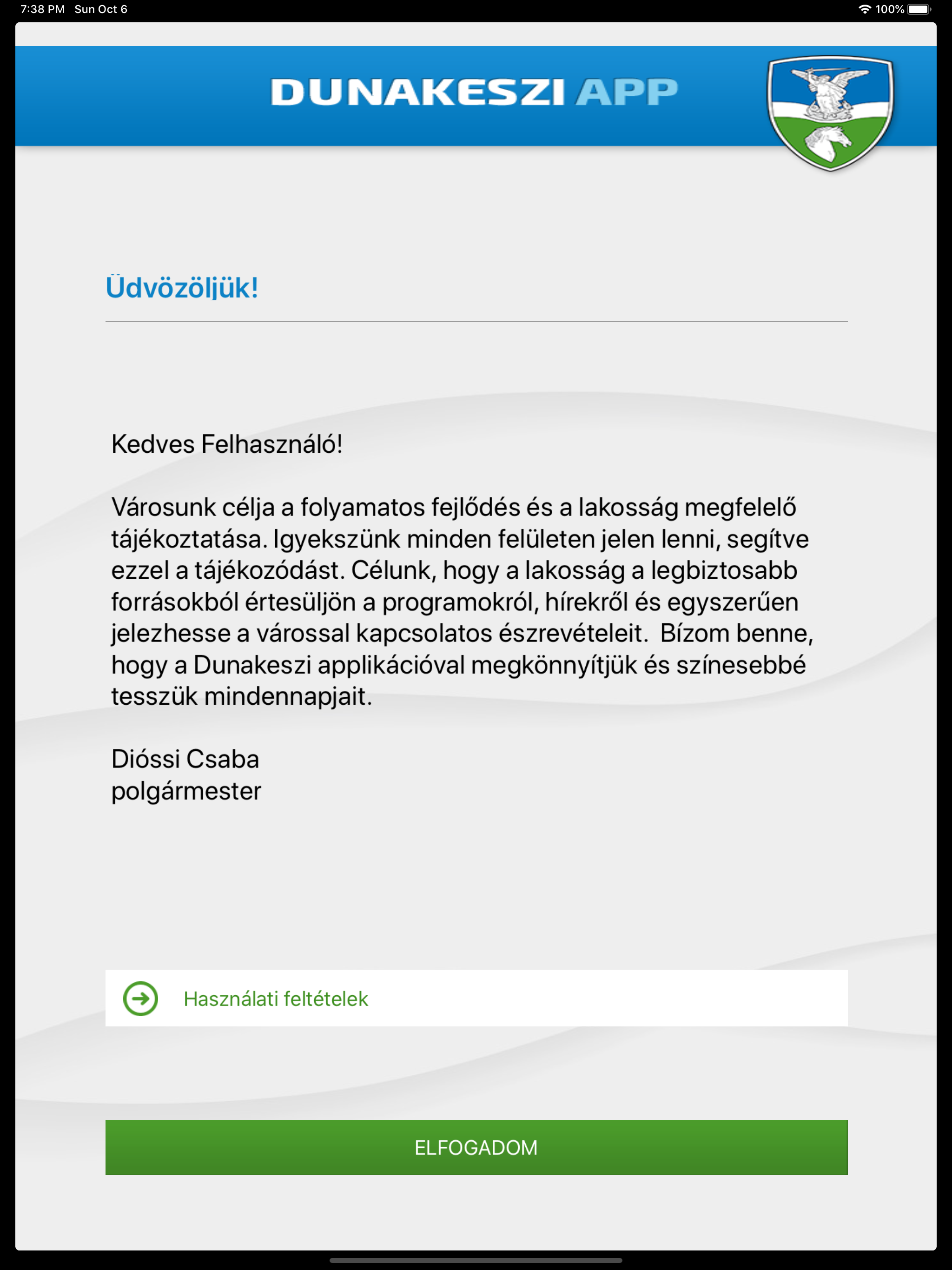 Dunakeszi IntermApp