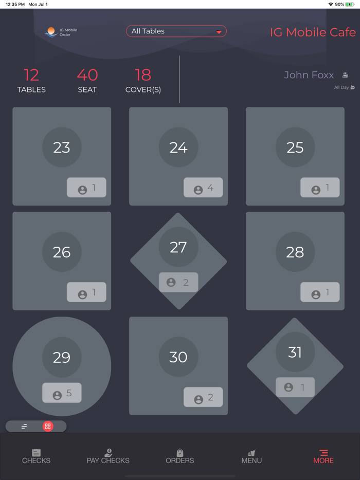 InfoGenesis MobileOrder