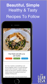 The Lean Cook Healthy Recipes screenshot