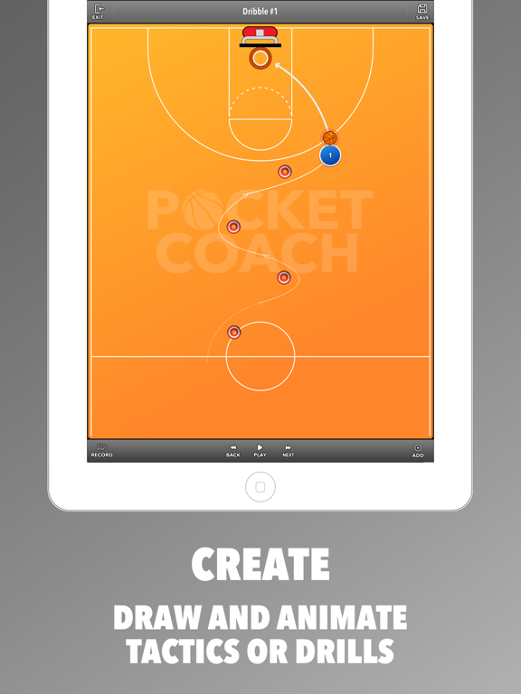 Pocket Coach: Basketball Boardのおすすめ画像2