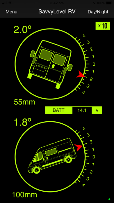 SavvyLevel RV screenshot