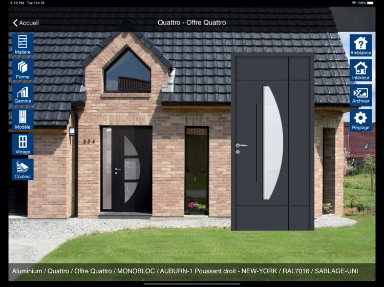 Simulateur de portes Goplast