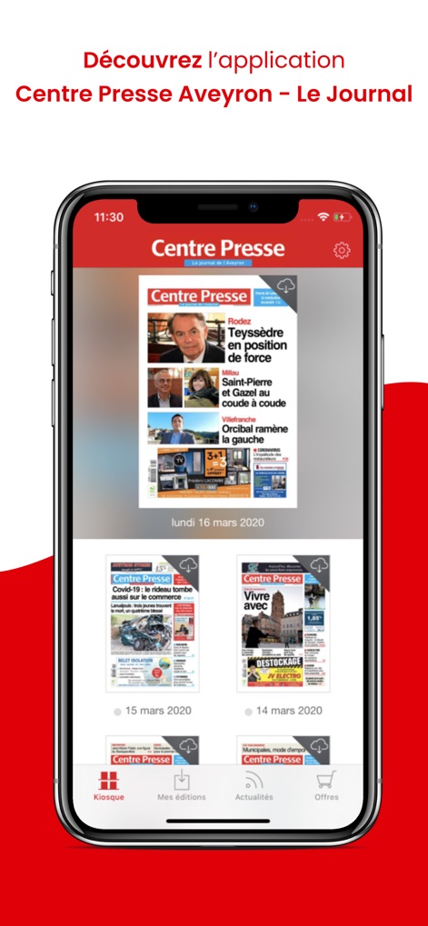 Centre Presse Le Journal - centre-presse-aveyron-journal-app-kiosk