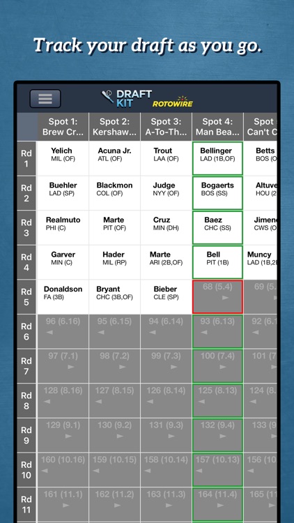 Fantasy Baseball Draft Kit '20 screenshot-4