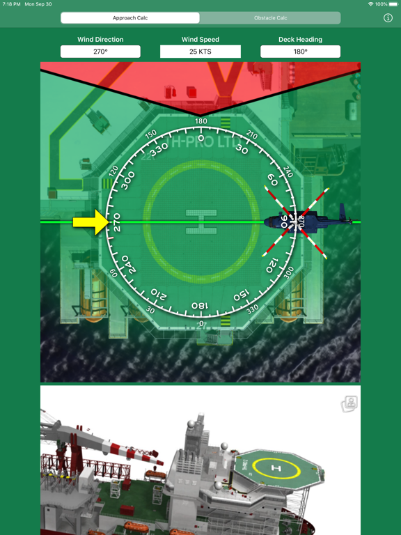 Screenshot #4 pour Offshore Safe Approach Calc
