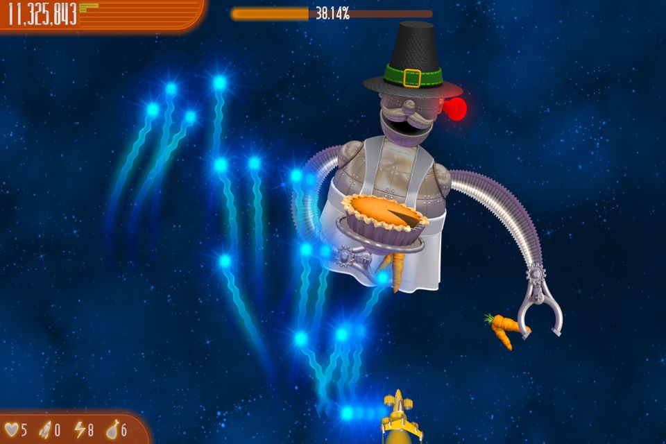 Chicken Invaders 4 Thanksgivin screenshot 4