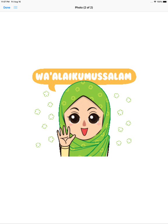Screenshot #6 pour Muslim Hijab Girl Greetings