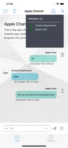 Sentinel Chat Channels screenshot #5 for iPhone