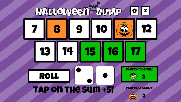 Halloween Bump Addition Game
