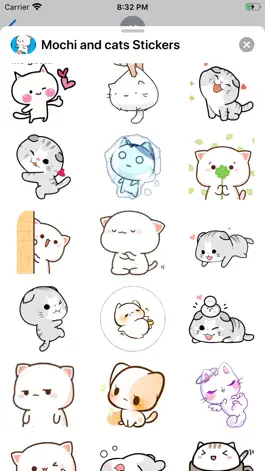 Game screenshot Mochi & Cats Stickers apk