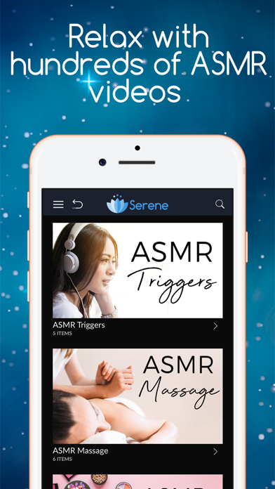 Serene - ASMR Stress Sleep Aid screenshot 2