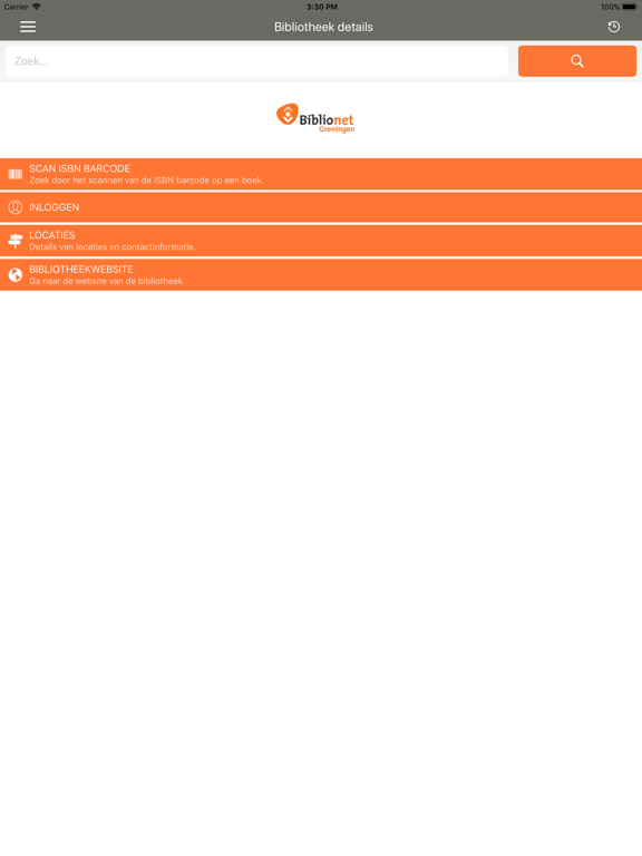 Screenshot #4 pour Biblionet Groningen