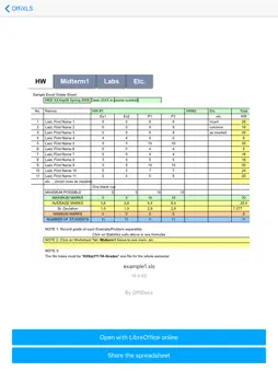 OffiXLS spreadsheet editor screenshot 7