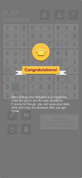 Game screenshot SudokuFriend hack