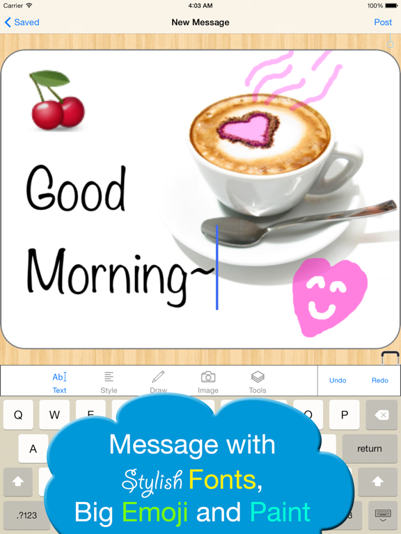 Screenshot #6 pour TrueText-Animated Messages