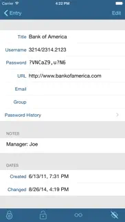 pwsafe 2 - password safe iphone screenshot 4