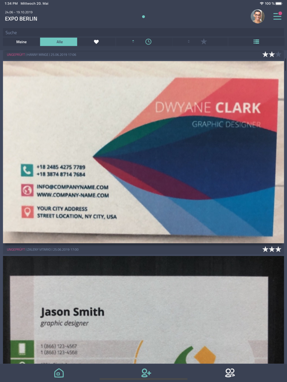 myStandLeads iPad screenshot 8 - Productivity app