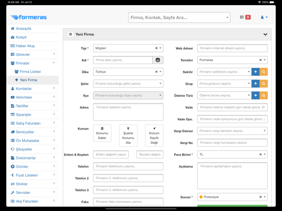 Screenshot #4 pour Formeras CRM