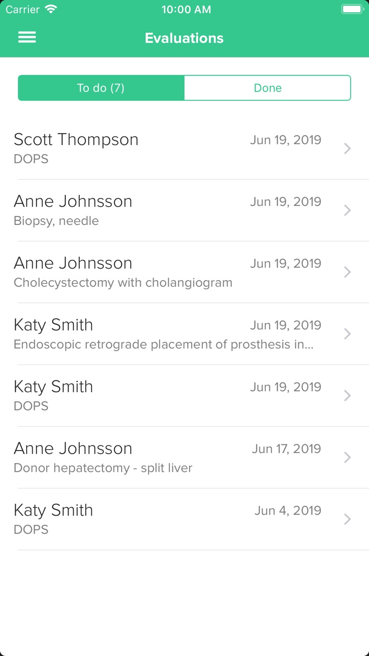 iPhone screenshot