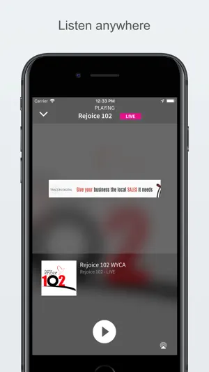 Rejoice 102 WYCA screenshot 2
