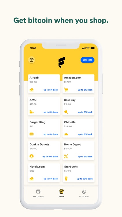 Fold: Bitcoin Cashback Rewards