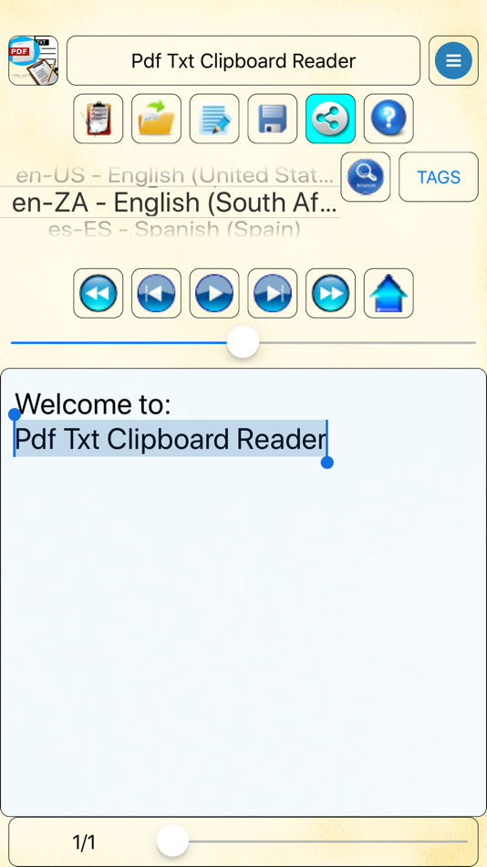 Pdf Txt Clipboard Reader - 3.0 - (iOS)