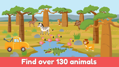 Car Patrol Hide & Seek Animals Screenshot