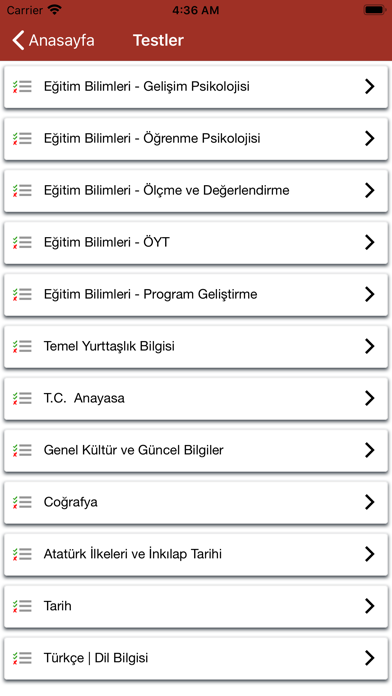 Screenshot #3 pour KPSS Güncel Olaylar