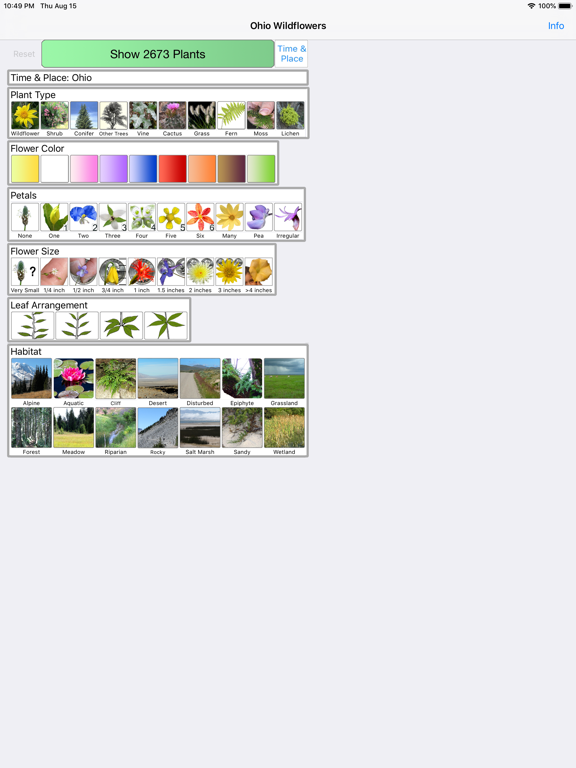 Screenshot #4 pour Ohio Wildflowers