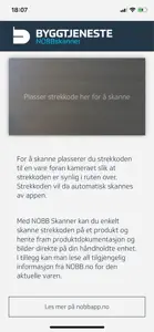 NOBBskanner screenshot #1 for iPhone