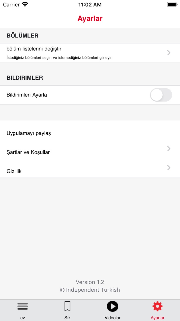 iPhone screenshot