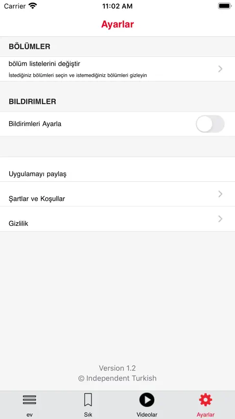 Independent Türkçe