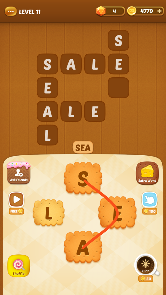 #1. Word Connect Cookies (iOS) 由: RuiQing Software Technology Beijing Inc.