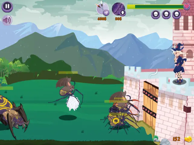 Battle Arachnids, game for IOS