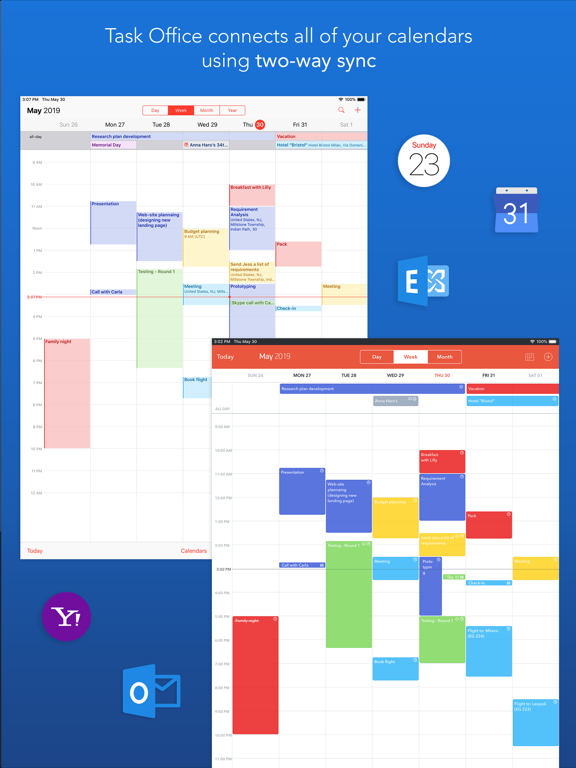 Screenshot #4 pour Task Office: to-do, calendar