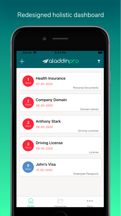 Aladdinpro - Expiry Reminders screenshot 2