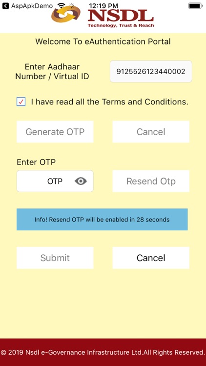 NSDL e-Governance screenshot-5