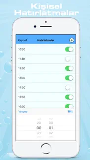 su hatırlatıcı pro iphone resimleri 4