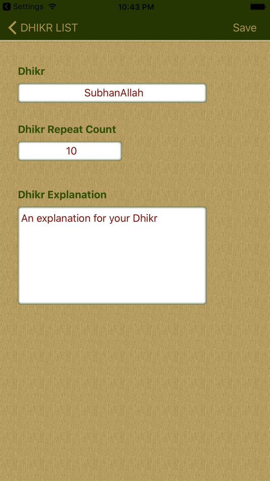 #5. Dhikr Counter - Qibla Finder (iOS) By: Selcuk Goktuna