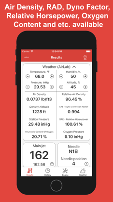 Jetting for Beta 2T Moto screenshot 5