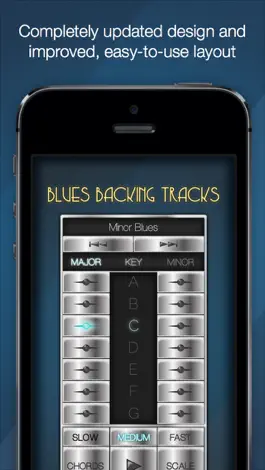 Game screenshot Blues Backing Tracks apk