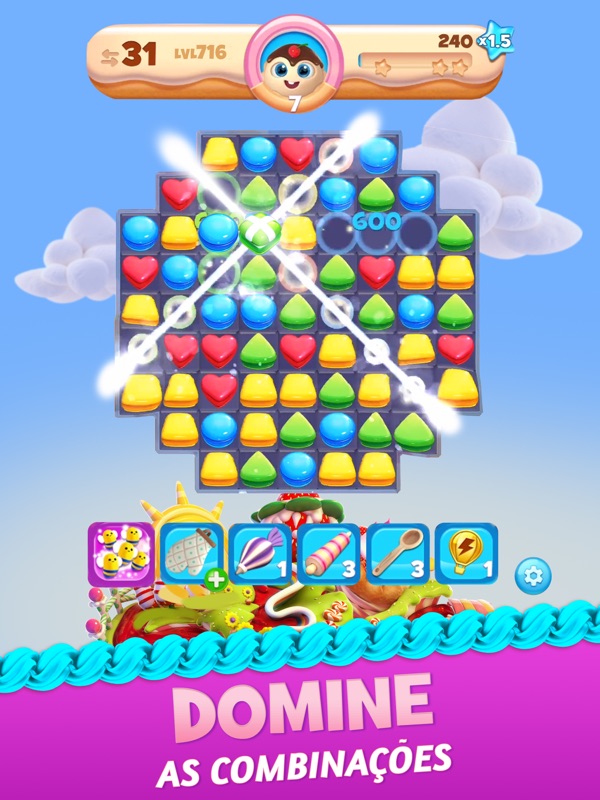 Cookie Jam Blast™: combinar 3 screenshot 8