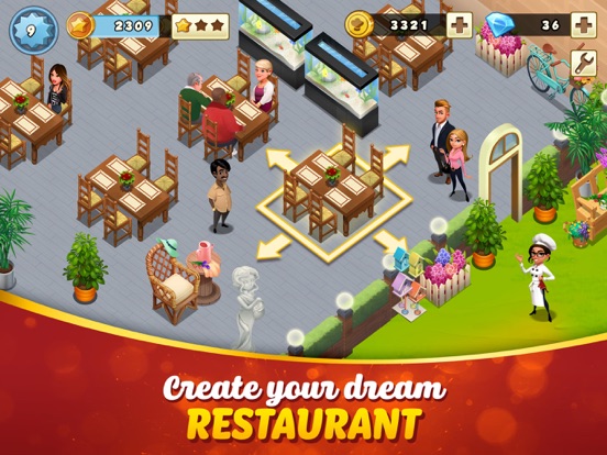 Tasty Town - The Cooking Game iPad app afbeelding 4