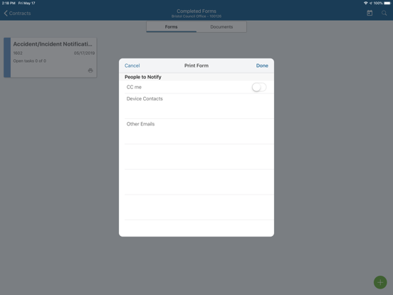 Screenshot #6 pour COINS mForms