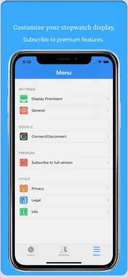 Game screenshot Performalytics Stopwatch hack